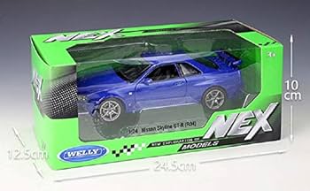 Nissan Skyline (R34) 1:24 ミニカー JADA TOYS Minicar 1/24 size 20th ANNIVERSARY 2002 Nissan